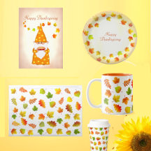 Fall Season on White