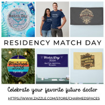 Residency Match Day Celebration Decor & Gifts