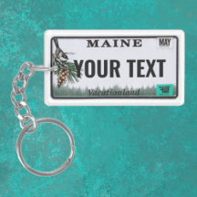 Custom Maine Plates