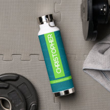 Trendy Green Personalized Name Collection