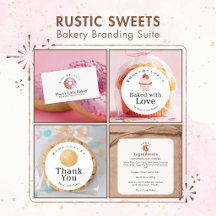Rustic Sweets Bakery Braning Suite