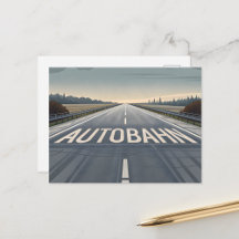 Autobahn Endless Horizon Illustration