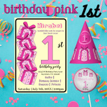 Kids birthday Invitations and Supplies