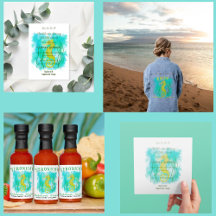 Yellow seahorse under the sea