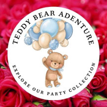  Boy Teddy Birthday Party