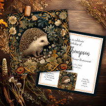 Woodlands Creatures Inspired by William Morris