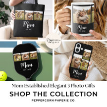 Mom Established Elegant 3 Photo Gifts for Mom