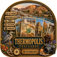Thermopolis Wyoming Postcards/Gifts