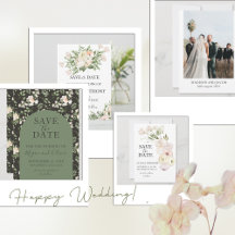 Elegant White Floral Wedding Collection