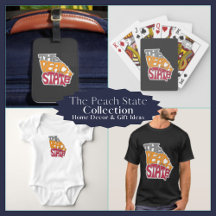 Georgia State Nickname Word Art