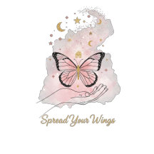 Spread Your Wings - Inspirational & Boho Butterfly