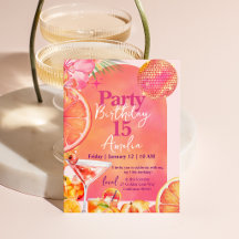 Birthday Invitations Card