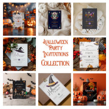 Halloween Party Invitations
