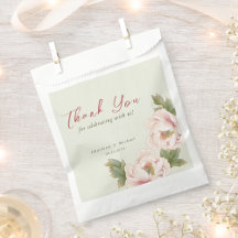 Blush Peony & Sage Green   Wedding Gifts & Favors