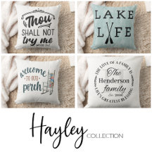 Hayley • Fun Elegant Pillow Suite