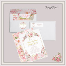 Vintage Rose Watercolor