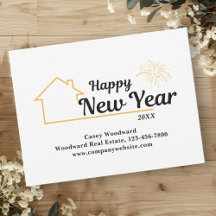 Happy New Year Minimalist | Real Estate to Clients