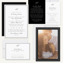 Traditional Monogram Wedding Collection