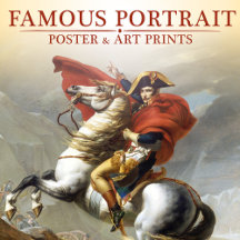 Famous Leader Portrait Painting Poster & Wall Arts