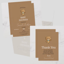 Cute Modern Neutral Teddy Bear Collection 