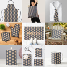 Symmetrical Line Drawing With Earthy Brown Colors