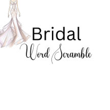 Bridal Word Scramble Bridal Shower Game