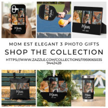 Mom Established Elegant 3 Photo Gifts for Mom