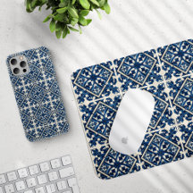 Blue Azulejo Portuguese Tiles Style 14 Collection