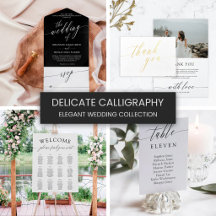 Delicate Calligraphy