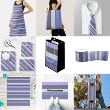 Purple And Gray Color Stripes On Watercolor Paper