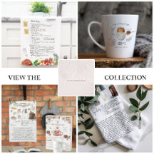 Watercolor Recipes and Lifestyle Illustrations