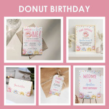 Donut Birthday Party