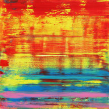 ~ SUNSET Red Abstract ~  Designs with my ART