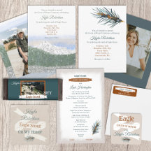 Eagle Scout, Court of Honor, Mountains & Trees