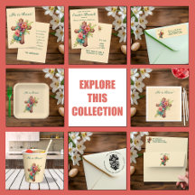 He is Risen Easter Floral Cross