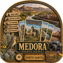 Medora North Dakota Postcards/Gifts