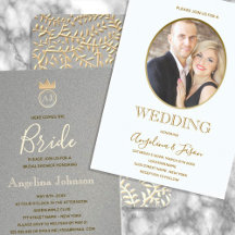 Silver and Gold Wedding