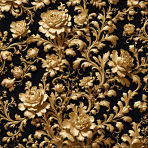 Elegance En Noir: Black and Gold Flemish Baroque