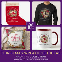 JESUS IS THE REASON Christmas Wreath Gift Ideas
