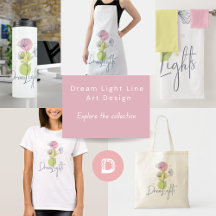 Dream Light Line Art Design