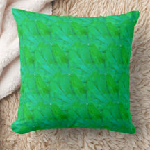 Maximalist Lime and Aqua Flower Patterns