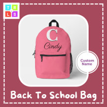 Faith-Inspired School Personalized Backpacks