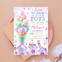 Pastel Ice Cream Birthday