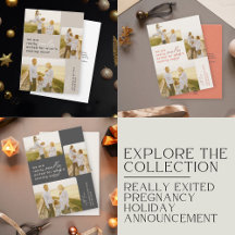 Holiday Pregnancy Annoucenment