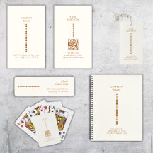 Gold Dots Minimalist Simple Cream 