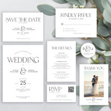 Modern contemporary typography with ampersand