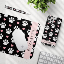 White Paws, Pink Hearts - Home Decor Collection