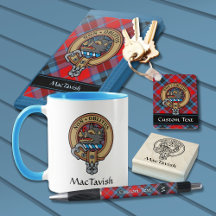 Clan MacTavish Tartan and Crest Collection