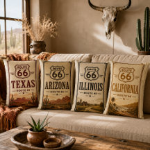 Route 66 Motel Nights Home Decor