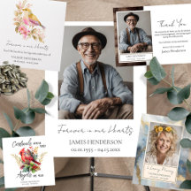 Memorial Funeral Keepsake 